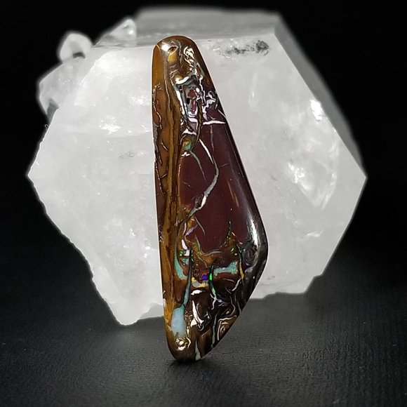 Double Sided Australian Koroit opal * 33.31 x 11.08 x 4.74mm * LKO97L8 - Picture 9 of 14